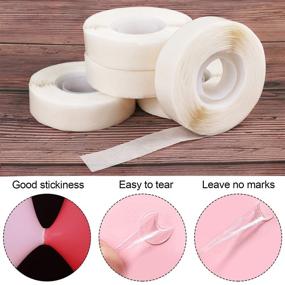 img 2 attached to 🎈 5000 PCS Glue Dots Tape for Scrapbook, Party, and Wedding Decoration - Double Sided Adhesive Dots with Removable Glue - 10 Rolls of Glue Point Balloon Glue