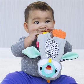 img 2 attached to 🐧 Infantino Textured Penguin Teether Toy, 5.25x2x11 Inch - Enhance Your Babies' Teething Experience (Pack of 1)