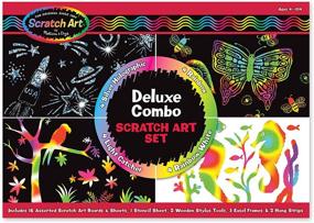 img 4 attached to 🎨 Enhancing Creativity and Fun with Melissa & Doug Deluxe Combo Scratch