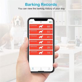 img 3 attached to 🐕 APP Controlled Rechargeable Dog Bark Collar by Dr.Trainer - Waterproof Anti Barking Training Collar with Custom Sound, Vibration, Shock Modes and Barking Record