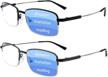 progressive multifocus reading glasses blocking vision care and reading glasses logo