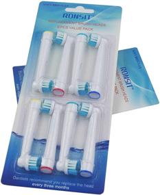 img 1 attached to Ronsit Replacement Brush Heads: Find the Perfect Fit for Your Electric Toothbrush - Compatible with Professional Care SmartSeries, TriZone, Advance Power, and More (8-Pack)