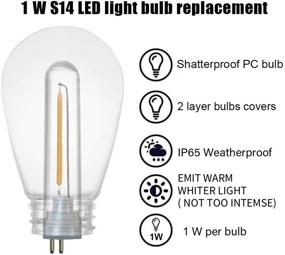 img 3 attached to 🌞 SUNTHIN Outdoor Shatterproof Plastic Replacement