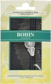 img 1 attached to ✂️ Enhance Your Crafting Precision with the Bohin Milliners & Sharps Hand Needle Assortment