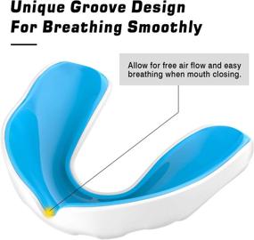 img 2 attached to MoKo Mouthguard Strapless Taekwondo Wrestling