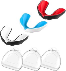 img 4 attached to MoKo Mouthguard Strapless Taekwondo Wrestling