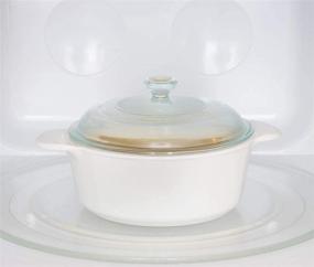 img 2 attached to CorningWare Glass Ceramic Pyroceram Classic Casserole Kitchen & Dining