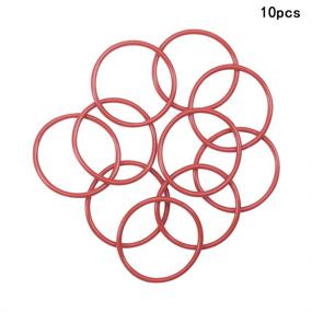 img 2 attached to Othmro 10Pcs 2 4Mm Silicone Gasket Hydraulics, Pneumatics & Plumbing