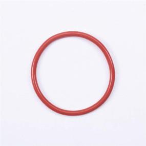 img 1 attached to Othmro 10Pcs 2 4Mm Silicone Gasket Hydraulics, Pneumatics & Plumbing