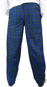 img 1 attached to Medium Men's Sleep & Lounge Fruit of the Loom Microfleece Pajama