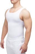 💪 workout undershirts for men: slimming body shaper with chest compression логотип