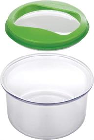 img 3 attached to 🥑 Enhanced Progressive Prepworks 6.3 in. W x 6.3 in. L Clear/Green Guacamole Keeper