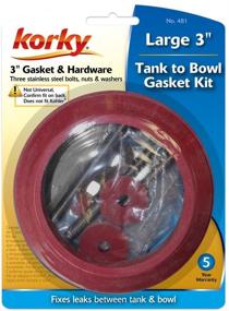 img 2 attached to 🚽 Universal Toilet Hardware - Korky 481BP