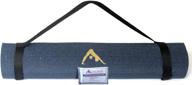 🧘 aurorae ultra extra long 78-inch extra wide 26-inch yoga mat for men and women, pilates, exercise & fitness, aerobics, home workouts beginners to professionals; 2-year warranty, slip-free rosin & carry strap included логотип