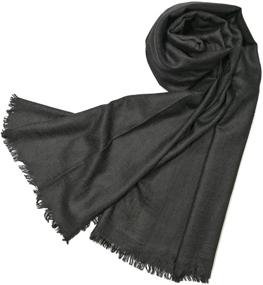 img 3 attached to 🧣 Stylish Shanlin Unisex Cotton Linen Scarves: Perfect for Men and Women