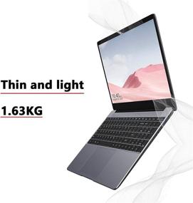 img 1 attached to 💻 CHUWI HeroBook Plus 15.6" Windows 10 Laptop, 1080P Laptop Computer with Intel J4125, 12GB RAM, 256GB SSD, RJ45 Gigabit Ethernet Support, BT5.1, Dual WiFi