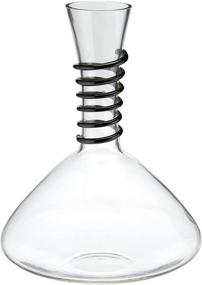 img 1 attached to Ebony Decor Glass Carafe Clear