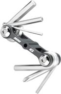 topeak mini 6 folding tool - compact 2.6x 1.1x0.7-inch, in sleek black shade logo