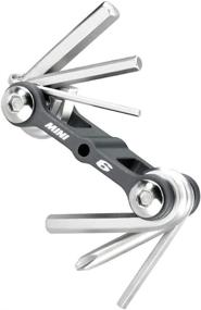 img 2 attached to Topeak Mini 6 Folding Tool - Compact 2.6X 1.1x0.7-Inch, in Sleek Black Shade