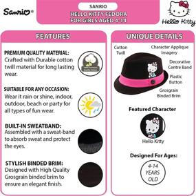 img 3 attached to SANRIO Cotton Fedora Character Little