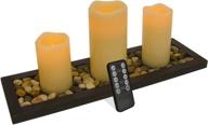 flameless candle pieces flickering control lighting & ceiling fans логотип
