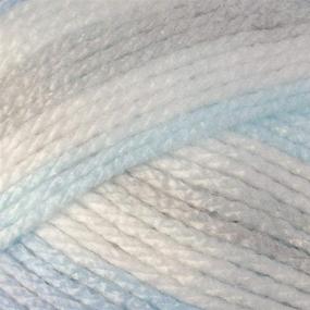 img 1 attached to 🧶 Bernat Softee Baby Yarn, Ombre Blue Flannel - 4.25 oz, Gauge 3 Light - Superior Quality Soft Yarn for Baby Projects