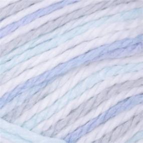 img 2 attached to 🧶 Bernat Softee Baby Yarn, Ombre Blue Flannel - 4.25 oz, Gauge 3 Light - Superior Quality Soft Yarn for Baby Projects