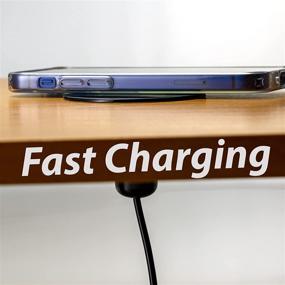 img 1 attached to 🔌 NTW AirEnergy WPC Certified Qi Wireless Charging Pad for In-Furniture Installation with Drill Saw Bit - Compatible with Qi-Enabled Apple iPhone, Samsung Galaxy, Nexus, and Other Qi-Enabled Devices