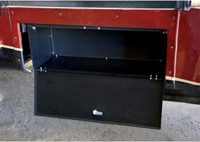 img 3 attached to 📦 Mor/Ryde SP54-099H Under Step Storage Box Black, 28.5 Inch: Efficient Solutions for Onboard Organization