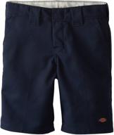 dickies boys' little short with extra pocket - optimized clothing for shorts logo