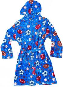 img 3 attached to 75508-4-7 Prince of Sleep Fleece 🤴 Robe / Boy's Robe for Ultimate Comfort
