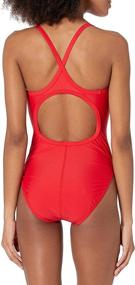 img 2 attached to 👙 Stylish and Supportive: TYR Sport Women's Solid Diamondback Swimsuit Offers a Flattering Fit