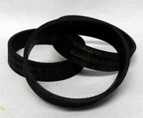 img 4 attached to Kirby FBA Vacuum Cleaner Belts 301291 - Pack of 3, in Black