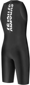 img 3 attached to Synergy Triathlon Swimskin - Women's SynSkin Skinsuit: Ironman USAT & FINA Approved, Enhance Your Performance