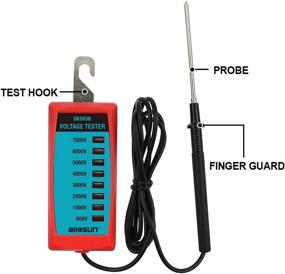 img 2 attached to ⚡ ALLOSUN GK503B NEON Electric Fence Voltage Tester - Maximum 7 kV, Red