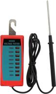 ⚡ allosun gk503b neon electric fence voltage tester - maximum 7 kv, red logo