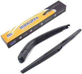 img 4 attached to 🚗 MIKKUPPA Rear Wiper Arm Blade Assembly Replacement for Toyota Prius 2003-2009 - All Season Natural Rubber Windshield Wiper - Efficient Window Cleaning