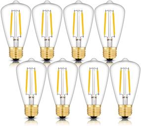 img 4 attached to 💡 CRLight Vintage Dimmable Filament Bulb