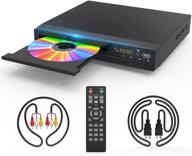📀 tojock dvd player for tv | hdmi av output, hd playback, usb input | all region support, with remote control and av cable logo