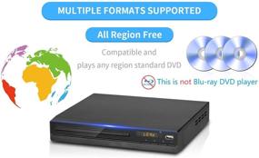 img 2 attached to 📀 Tojock DVD Player for TV | HDMI AV Output, HD Playback, USB Input | All Region Support, with Remote Control and AV Cable