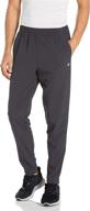 champion mens sweatpants black m logo