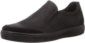 img 4 attached to 👟 ECCO Men's Classic Black Sneakers - Stylish Men's Fashion Shoes