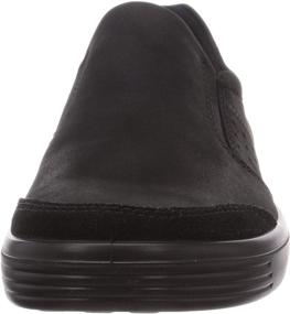 img 3 attached to 👟 ECCO Men's Classic Black Sneakers - Stylish Men's Fashion Shoes