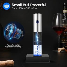 img 2 attached to Electric Automatic Corkscrew Rechargeable Stainless