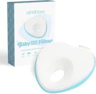 😍 baby memory foam pillow – prevents flat head, supports infant sleeping, promotes head shaping – ideal for car seats (heart design) logo