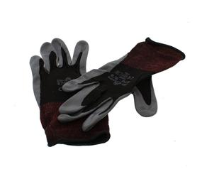 img 1 attached to Showa Atlas 370BLK Nitrile Gloves: Efficient Protection for Various Industrial Applications