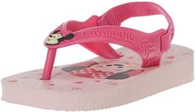 img 4 attached to Havaianas Дисней Классика Желтые Резиновые Детские туфли-сандалии для мальчиков