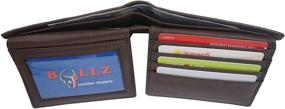 img 1 attached to 💼 Ultimate Bullz Blocking Leather Security Accessories: Wallets, Card Cases & Money Organizers for Men