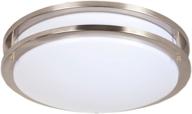 maxxima satin nickel ceiling fixture логотип