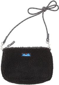 img 4 attached to 👜 Cozy and Stylish KAVU Fleecy Crossbody Sherpa Strap Women's Handbags & Wallets: Perfect for On-the-Go!